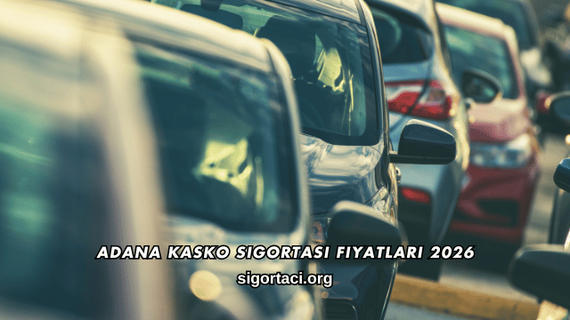 Adana Kasko Sigortası Fiyatları 2026