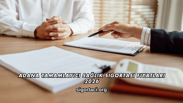 Adana Tamamlayıcı Sağlık Sigortası Fiyatları 2026