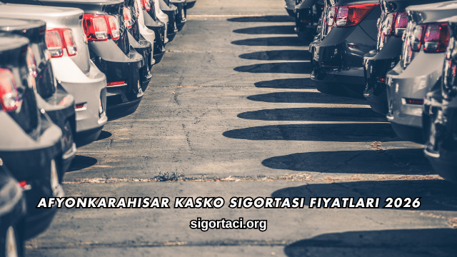 Afyonkarahisar Kasko Sigortası Fiyatları 2026