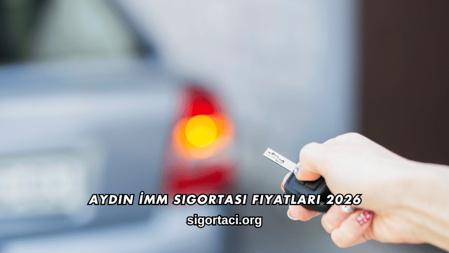 Aydın İMM Sigortası Fiyatları 2026