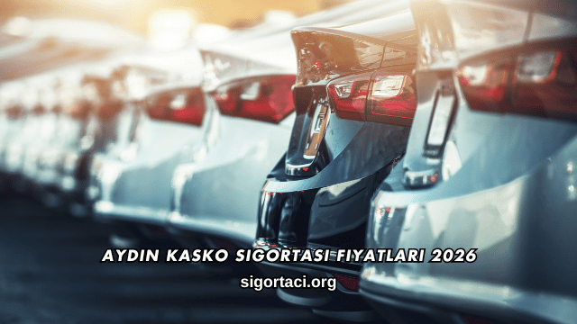 Aydın Kasko Sigortası Fiyatları 2026
