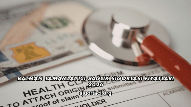 Batman Tamamlayıcı Sağlık Sigortası Fiyatları 2026