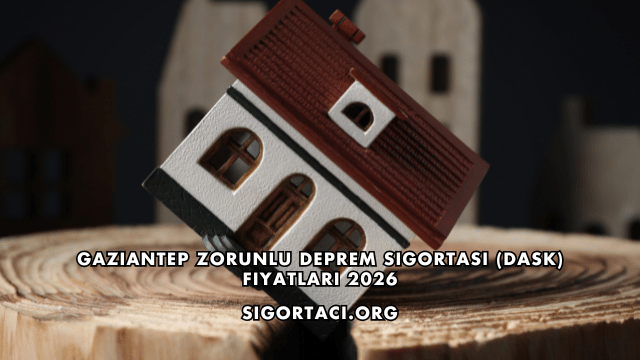 Gaziantep Zorunlu Deprem Sigortası (DASK) Fiyatları 2026