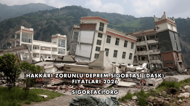 Hakkâri Zorunlu Deprem Sigortası (DASK) Fiyatları 2026
