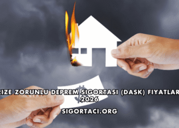 Rize Zorunlu Deprem Sigortası (DASK) Fiyatları 2026