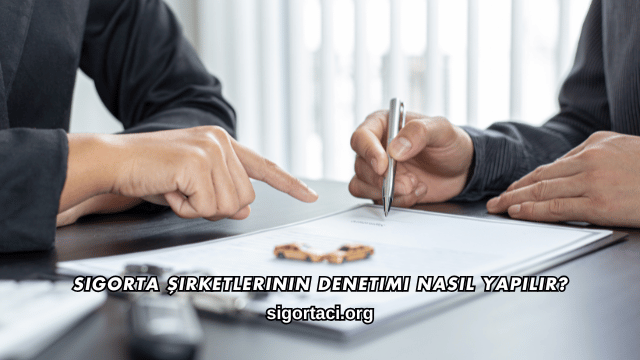 Sigorta Şirketlerinin Denetimi Nasıl Yapılır?
