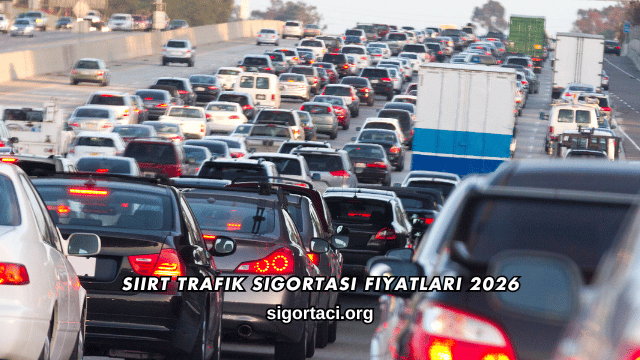 Siirt Trafik Sigortası Fiyatları 2026