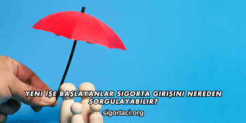 Yeni İşe Başlayanlar Sigorta Girişini Nereden Sorgulayabilir?